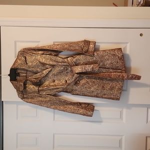 Gold Trench Coat